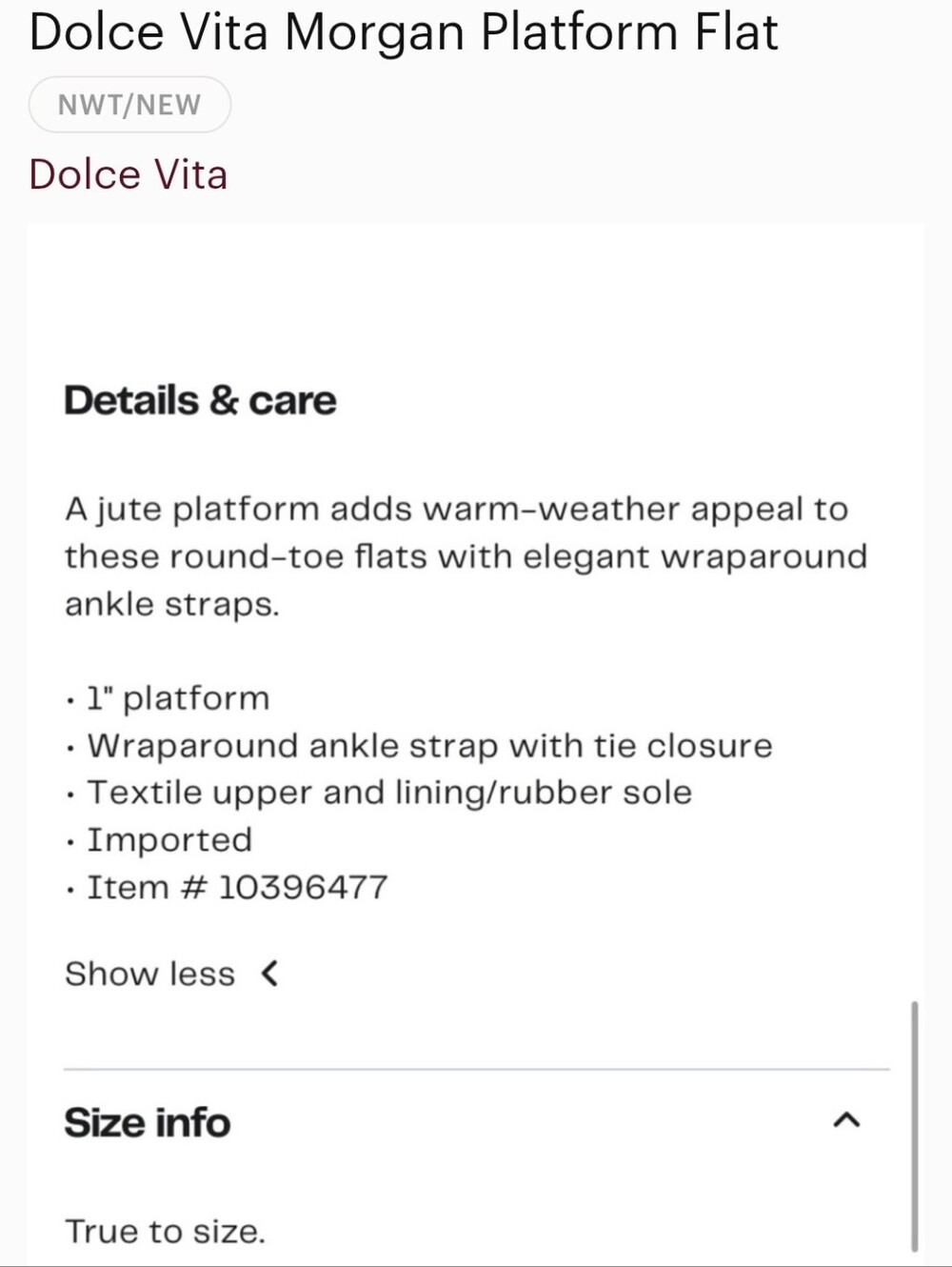 Dolce Vita Denim Blue Espadrille Ankle-Tie Shoes - Picture 10 of 10